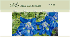 Desktop Screenshot of amyvanstensel.com